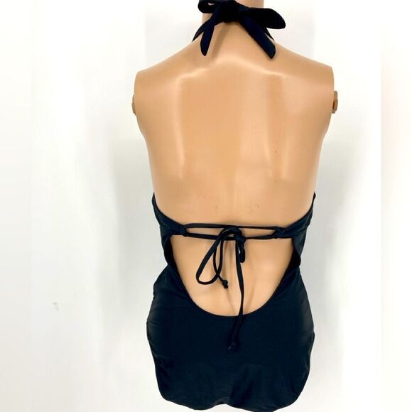 Kona Sol Crotchet Trim One Piece Swimsuit S - Picture 4 of 7